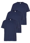 Fruit of the Loom T-Shirt mit Rundhalsausschnitt Dunkelblau/Blau