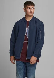 Jack & Jones Bomberjacke RUSH BOMBER Blau (4382)