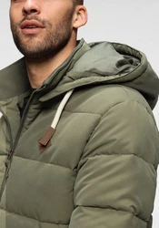 Bruno Banani Steppjacke modischer Stil Dunkelgrün/Khaki/Grün