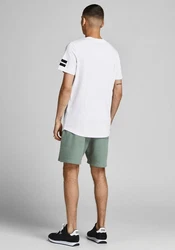 Jack & Jones T-Shirt Boro Weiß/Creme/Dunkelblau/Hellblau