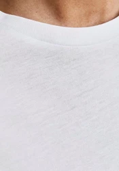 Jack & Jones T-Shirt Boro Weiß/Creme/Dunkelblau/Hellblau