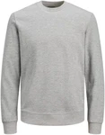 JACK & JONES Herren JJEBASIC Sweat Crew Neck NOOS 12181903 Grau