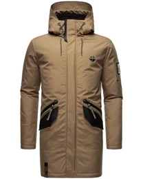 Wintermantel Ragaan modischer Herren Winterparka mit Teddyfell Futter