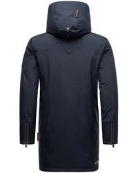 Stone Harbour Wintermantel Ragaan Herren Winterparka Dunkelblau