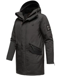 Stone Harbour Wintermantel Ragaan Herren Winterparka Dunkelgrau/Dunkelgrün/Grau/Khaki/Schwarz