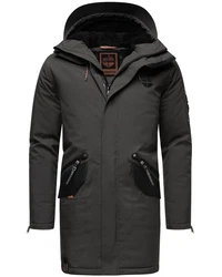 Stone Harbour Wintermantel Ragaan Herren Winterparka Dunkelgrau/Dunkelgrün/Grau/Khaki/Schwarz