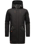Stone Harbour Wintermantel Ragaan Herren Winterparka Schwarz/Grau/Dunkelgrau