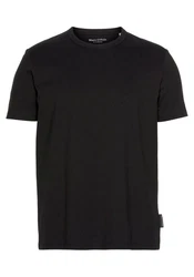 Marc O'Polo T-Shirt (GOTS) Rundhals-T-Shirt Regular Schwarz