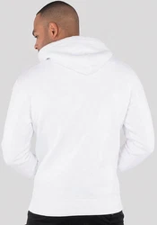 Alpha Industries Kapuzenpullover Basic Hoodie Herren Weiß