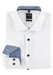 OLYMP Businesshemd Luxor modern fit Weiß/Creme/Hellblau