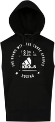 adidas Performance Kapuzensweatshirt Community Sleeveless Hoody BOXING Schwarz