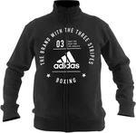 adidas Performance Sweatjacke Community Jacket Boxing Schwarz/Dunkelgrün/Dunkelgrau