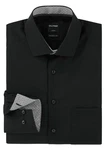 OLYMP Businesshemd Luxor modern fit Dunkelblau/Grau/Schwarz