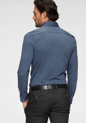 OLYMP Businesshemd Level Five Jerseyshirt 