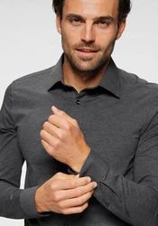 OLYMP Businesshemd Level Five Jerseyshirt 