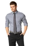 OLYMP Businesshemd Level Five Body Fit Comfort Stretch hellgrau