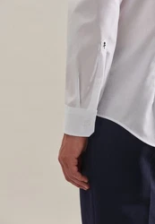 Seidensticker Herren Shaped Bügelfrei Kent Langarm Business Shirt 