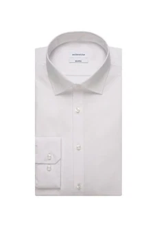 Seidensticker Herren Shaped Bügelfrei Kent Langarm Business Shirt Seidensticker Herren Shaped Bügelfrei Kent Langarm Business Shirt