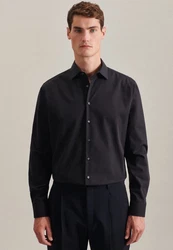 Seidensticker Herren Shaped Bügelfrei Kent Langarm Business Shirt 