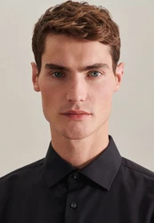 Seidensticker Herren Shaped Bügelfrei Kent Langarm Business Shirt 