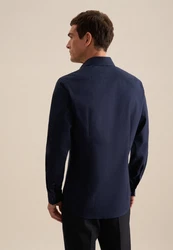 Seidensticker Herren Shaped Bügelfrei Kent Langarm Business Shirt 