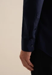 Seidensticker Herren Shaped Bügelfrei Kent Langarm Business Shirt 