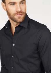 OLYMP Businesshemd Level Five body fit Schwarz/Dunkelrot/Grau/Hellblau/Dunkelgrau/Dunkelblau