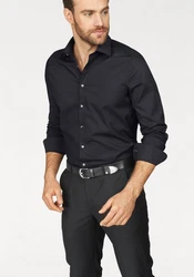 OLYMP Businesshemd Level Five body fit Schwarz/Dunkelrot/Grau/Hellblau/Dunkelgrau/Dunkelblau