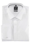 OLYMP Smokinghemd No. Six super slim Weiß/Creme