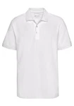 Man's World Poloshirt Kurzarm, lockere Passform, unifarben Weiß/Creme