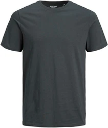 Jack & Jones Rundhalsshirt JJEORGANIC BASIC TEE SS O-NECK Dunkelgrau/Grau/Dunkelblau/Hellgrau