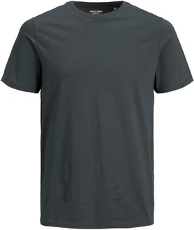 Jack & Jones Rundhalsshirt JJEORGANIC BASIC TEE SS O-NECK Dunkelgrau/Grau/Dunkelblau/Hellgrau