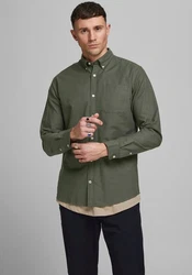 Jack & Jones Langarmhemd OXFORD SHIRT 