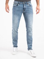 PEAK TIME Slim-fit Jeans Mailand Herren Jeans Hellblau/Blau