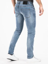 PEAK TIME Slim-fit Jeans Mailand Herren Jeans Hellblau/Blau