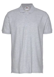 Fruit of the Loom Poloshirt Piqué Grau/Hellgrau