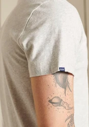 Superdry T-Shirt Grau/Hellgrau