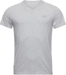 Superdry T-Shirt Grau/Hellgrau