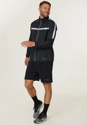 ENDURANCE Laufjacke Pendell Schwarz/Grau/Dunkelblau/Hellblau/Weiß