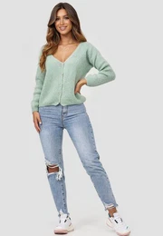 Strickjacke in tollem Design