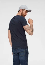 Jack & Jones T-Shirt KOMPO TEE Dunkelblau