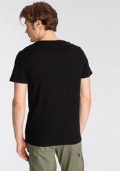 Jack & Jones T-Shirt KOMPO TEE Schwarz