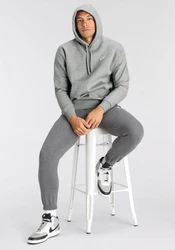 Nike Sportswear Sweatshirt 'Club Fleece' Grau/Hellgrau/Dunkelgrau