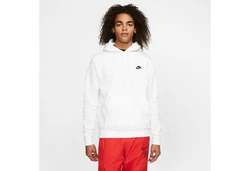 Nike Sportswear Sweatshirt 'Club Fleece' Weiß/Creme