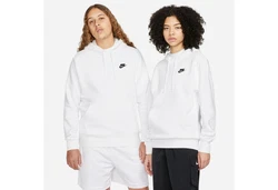 Nike Sportswear Sweatshirt 'Club Fleece' Weiß/Creme