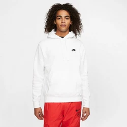 Nike Sportswear Sweatshirt 'Club Fleece' Weiß/Creme