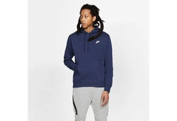 Nike Sportswear Sweatshirt 'Club Fleece' Dunkelblau/Hellblau/Blau