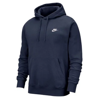 Nike Sportswear Sweatshirt 'Club Fleece' Dunkelblau/Hellblau/Blau