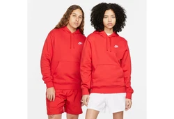 Nike Sportswear Sweatshirt 'Club Fleece' Rot