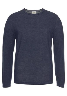 OLYMP Pullover Strick Casual Crew Neck marine